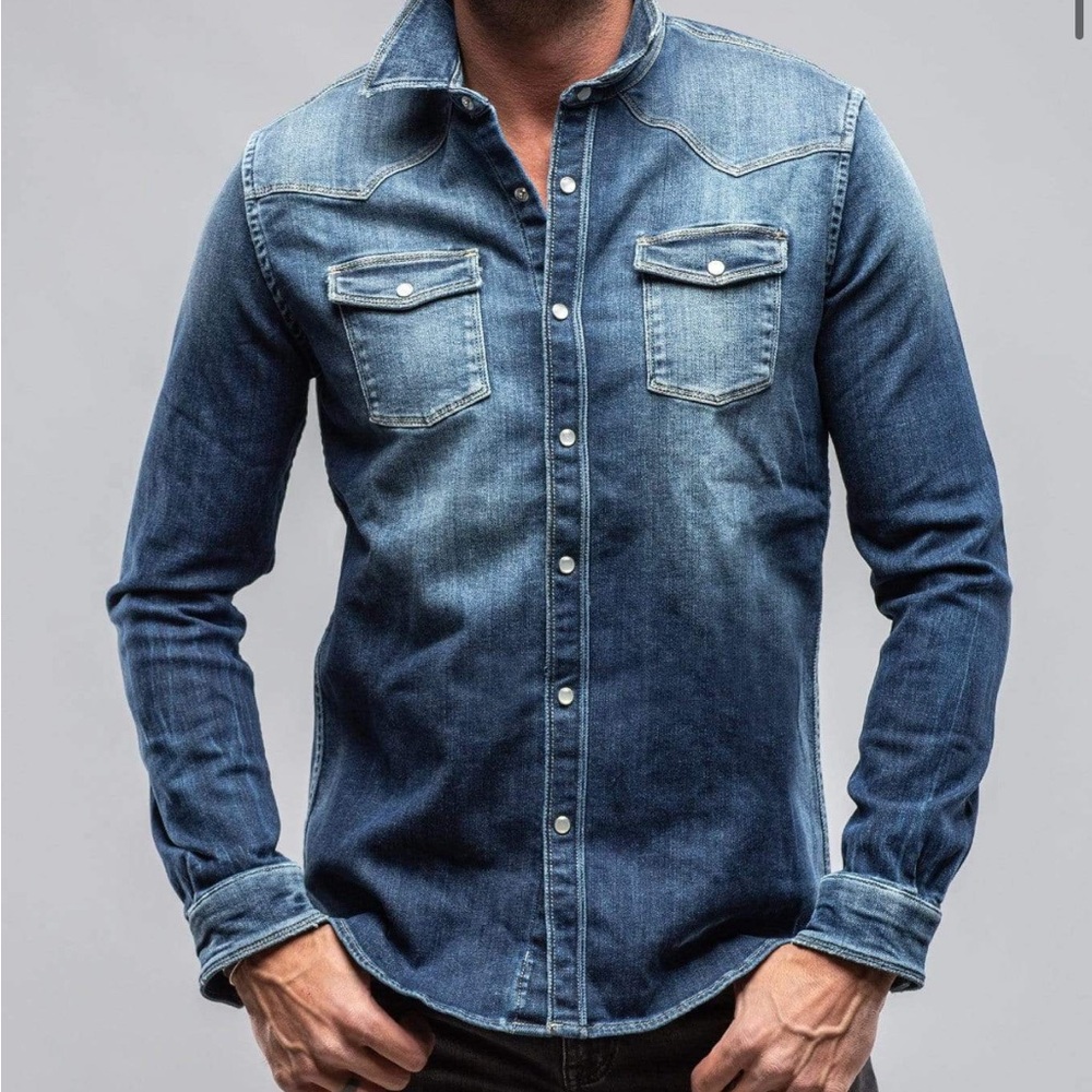 Roper Over-Dyed Western Snap Shirt
In Medium Dark Blue